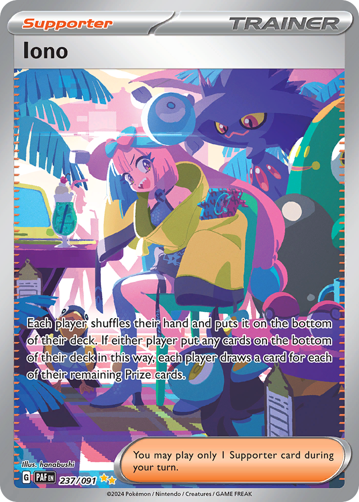 Paldean Fates Iono #237/91